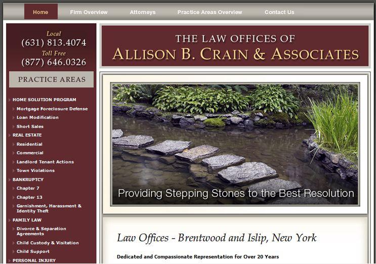 Law Offices of Allison B. Crain and Associates Brentwood NY 11717